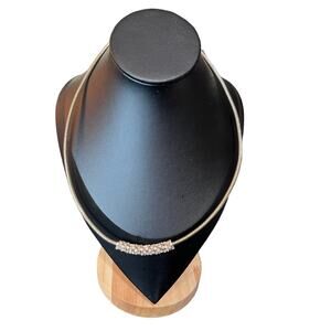 Kenneth Jay Lane Couture Collection Goldtone Rhinestone Necklace